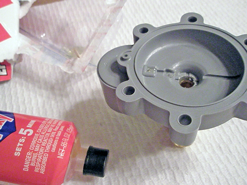Epoxy fill
