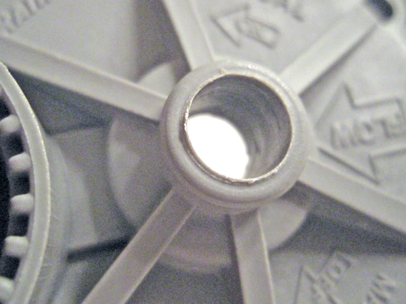 Finished Tap Hole